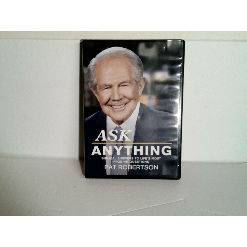 Ask Anything Pat Robertson DVD 2017 Religious Discussion End Times